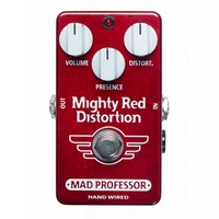 Mad Professor Mighty Red Distortion Hand Wired Guitar effects Pedal