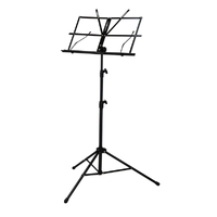 Armour Music Stand – Black with Bag