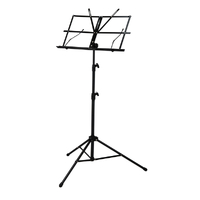 Armour Music Stand – Black with Bag