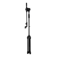 Soundart MSB-44-BLK Deluxe Tripod Boom Microphone Stand with Microphone Clip (Black)