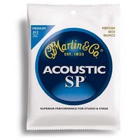Martin MSP3200 SP 80/20 Bronze Medium Acoustic Guitar Strings 13 - 56 MSP 3200