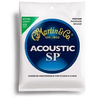 Martin MSP4000 SP Phosphor Bronze Acoustic Guitar Strings  .010 - .047