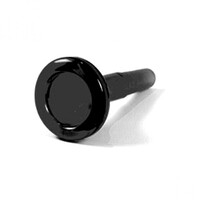 Mutec Polymer Trombone Mouthpiece - 6.5AL - Small Shank - Black