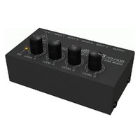 The Behringer Ultra-Compact Sized MICROMIX MX400 4-Channel Line Mixer