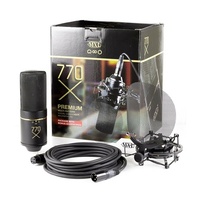 MXL 770X Multi-Pattern Vocal Condenser Microphone Package Cable Shockmount POP