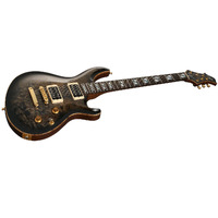 ESP Custom Shop Mystique CTM Electric Guitar Burled Maple Reptile Black Burst