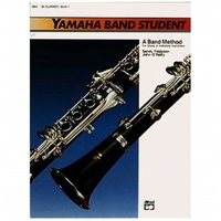 Alfred Yamaha Band Student Book 2 B-Flat Clarinet  New