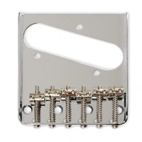 BBT Vintage Style 6-Saddle Electric Guitar Bridge Adjustable String Height