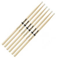 3 Pairs ProMark TX2BN American Hickory Nylon Tip 2BN Pro Mark Drumsticks 2B