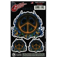 D'Addario Planet Waves Guitar Tattoo Decal Tribal Peace  GT77019 