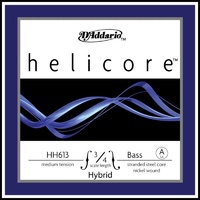 D'Addario Helicore Hybrid Bass Single A String 3/4 Scale Medium Tension HH613