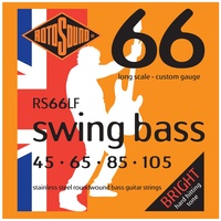 Rotosound RS66LF Swing Bass 66 Stainless Steel Bass Guitar Strings 45 - 105