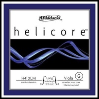 D'Addario Helicore Viola Single G String Long Scale Medium Tension 16" - 16 1/2"