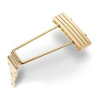 Kluson Archtop Guitar Tailpiece for Deep Bodied Archtop Guitars Gold