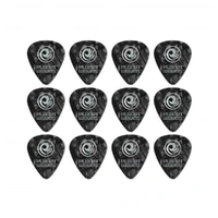 Planet Waves 12 Guitar Picks Celluloid Heavy Gauge Black Pearl 1.00mm