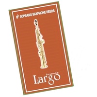 10 x Largo Reeds Australia Soprano Saxophone Reeds Strength 3 , Box of 10
