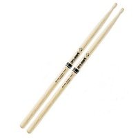 Promark Shira Kashi Japanese Oak Wood Tip 2B - PW2BW Drum Sticks 1 Pair