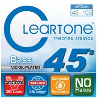 Cleartone CT6445 EMP Treated 45 - 105 Medium Bass Guitar Strings