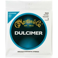 Martin M640 Nickel Alloy Dulcimer Strings  Standard Guages 12 - 22 String Set