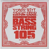 Ernie Ball Nickel Wound Single Guitar String 105 Gauge 1698