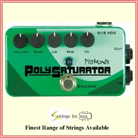  Pigtronix PSO PolySaturator Distortion Guitar Effects Pedal 