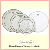 Remo Pinstripe Rock Drumhead Pack + Coated Snare Head 14" Toms 12",13",16"