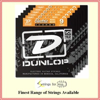 6 Sets Dunlop DEN0942 Nickel Plated Steel Light Electric Guitar Strings 9 - 42
