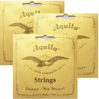 3 sets Aquila 4U Soprano Ukulele Nylgut Strings Set Regular Tuning GCEA