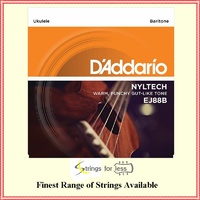 D'Addario EJ88B Nyltech Ukulele Strings, Baritone Uke Strings Set