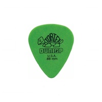 Dunlop 418R.88 Standard Tortex  0.88 mm, 72 Picks Bulk Bag Guitar Picks Green