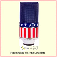 MXL 990s Patriot Limited Edition Condenser Microphone Stars and Stripes Finish