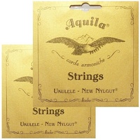2 X Aquila 10U Tenor AQU10U Ukulele Nylgut Strings Set Regular Tuning GCEA