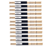 Vic Firth Nova 5A wood tip Drumsticks - exclusive Angkor Music - 12 Pairs - 1 Brick