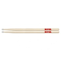 Vic Firth Nova 5B Nylon  Tip 1 Pair American Hickory  Drumsticks