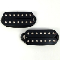 Bare Knuckle Juggernaut 7-String Calibrated Open Humbucker Set, Black Coils 