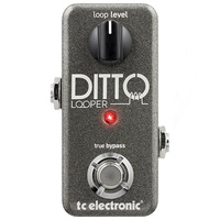 TC Electronic Ditto Looper Guitar Effects True Bypass Analog-Dry-Through Pedal