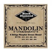 Black Diamond Mandolin Phos Light 8-String Set 0.10 - 0.34 N770