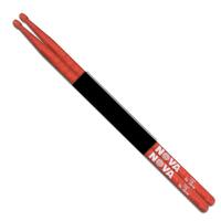 Vic Firth Nova 7A Wood Tip 1 Pair American Hickory RED Drumsticks