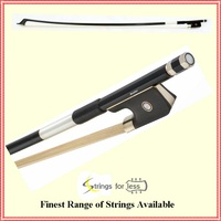 Cello 1/2 Bow Stamped Mueller Carbon Fiber / Graphite strength and flexibility