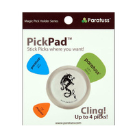 Paratus Pickpad Guitar Pick Holder Dragon 3 Holds up to 4 picks Heavy Duty