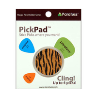 Paratus Pickpad Guitar Pick Holder Tiger Holds up to 4 picks Heavy Duty
