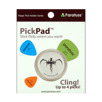 Paratus Pickpad Guitar Pick Holder Dragon 1  Holds up to 4 picks Heavy duty New
