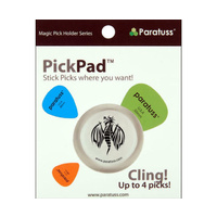 Paratus Pickpad Guitar Pick Holder Dragon 2  Holds up to 4 picks Heavy duty New