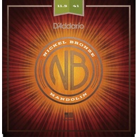 D'Addario NBM11541 Nickel Bronze Mandolin Strings, Gauges  11.5 - 41 Full Set