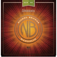 D'Addario NBM11541 Nickel Bronze Mandolin Strings, Gauges  11.5 - 41 Full Set