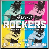 Everly 9010 Nickel Rockers Electric Guitar Strings .010 - .046 Light 10 - 46