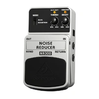 The Behringer Ultimate Noise Reduction NR300 Noise Reducer Effects Pedal