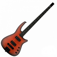 NS Designs NXT4A Headless Radius Bass Guitar - Sunburst