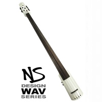NS Design WAV4 Electric Upright Bass- Brilliant White