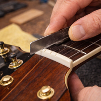Guitar Nut Replacement Service - Custom Bone Nut Melbourne